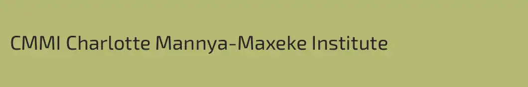 CMMI Charlotte Mannya-Maxeke Institute